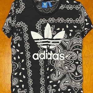 Adidas Paisley Print T-shirt